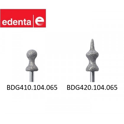 Edenta Diacrylic Diamond Bur Grinders - 1pc - Options Available